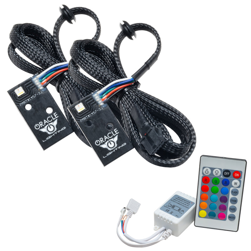 Oracle 14-21 Infiniti Q50 RGB+W Headlight DRL Kit - ColorSHIFT w/ Simple Controller SEE WARRANTY