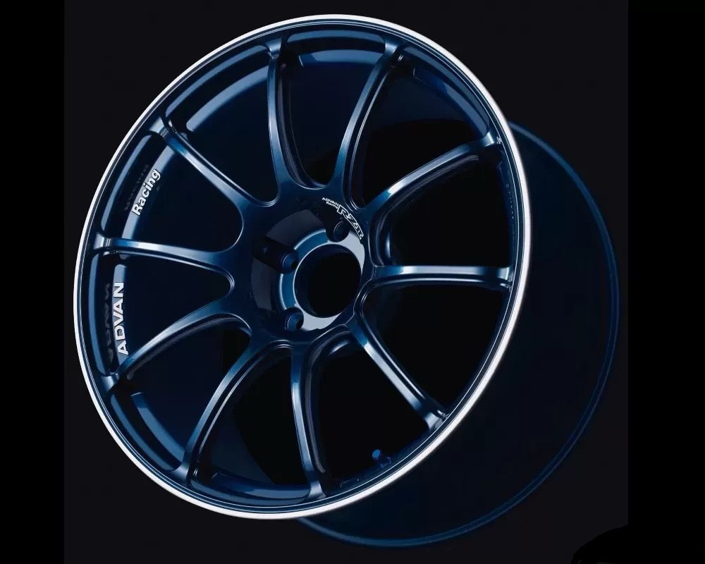 Advan RZII Wheel 16x8 4x100 38mm Racing Indigo Blue & Ring