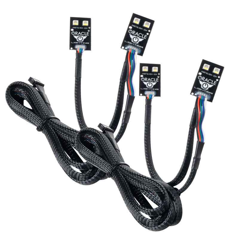 Oracle 2021 Ford Bronco Sport RGB+W Headlight DRL + Halo - ColorSHIFT w/o Controller SEE WARRANTY