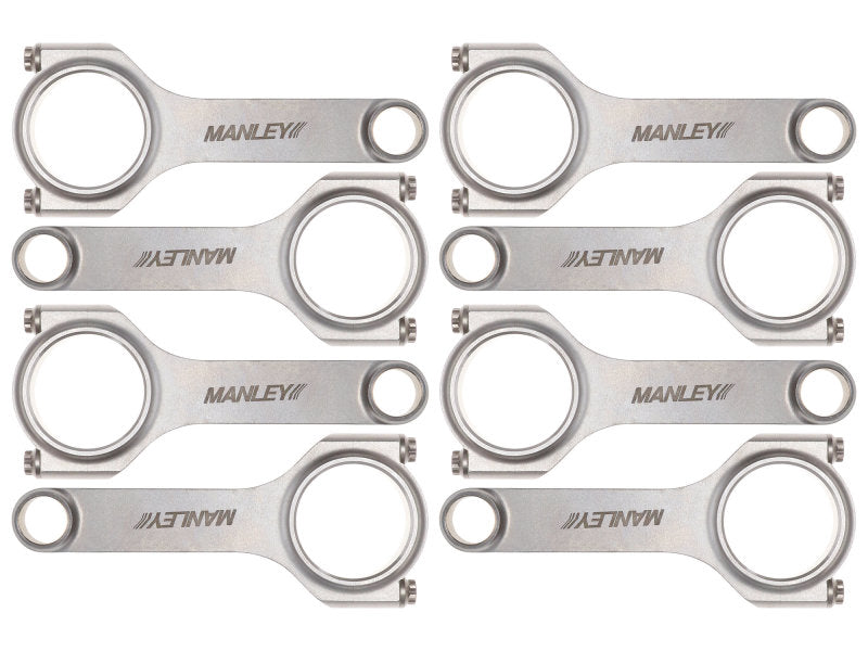 Manley Chevy Big Block 6.385in H Beam Connecting Rod Set (Set of 8)