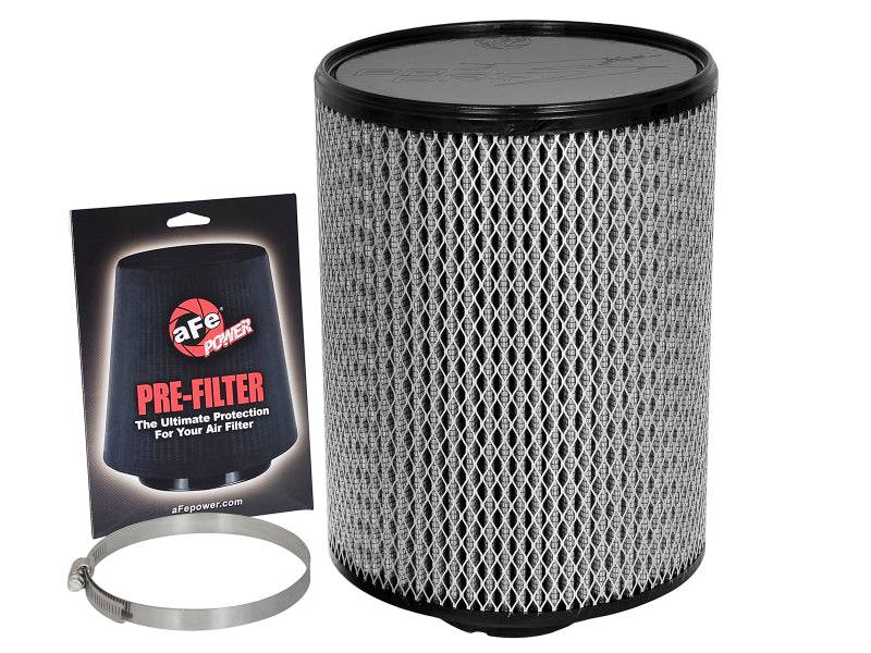 aFe MagnumFLOW Pro DRY S Air Filter 4in F x 8-1/2in B x 8-1/2in T x 11in H