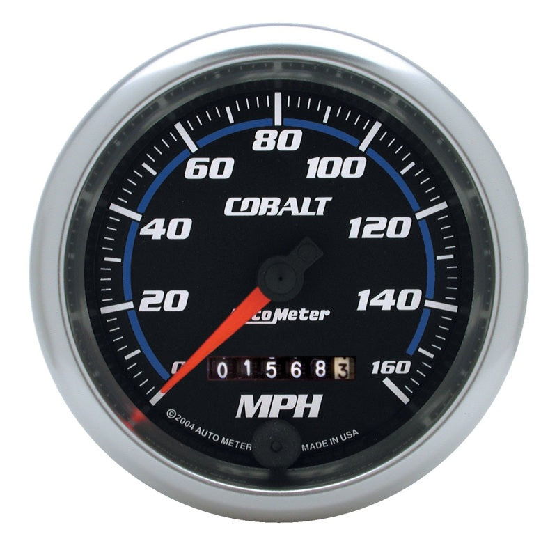AutoMeter Gauge Speedometer 3-3/8in. 160MPH Mechanical Cobalt